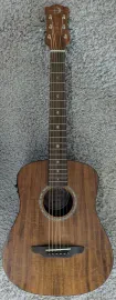 Luna Safari Koa Supreme Solid Koa Top Acoustic Guitar