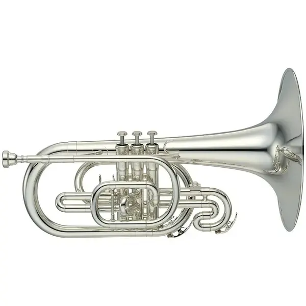 Мелофон Yamaha YMP-204MS Marching F Silver