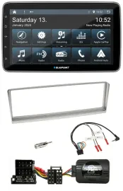 Автомагнитола для Alfa Romeo 156 (2002–2003) Blaupunkt DAB, Bluetooth, USB, SD, поддержка управления на руле