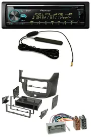 Автомагнитола для Honda Jazz (с 2009) Pioneer CD/MP3/AUX/DAB/USB темно-серая