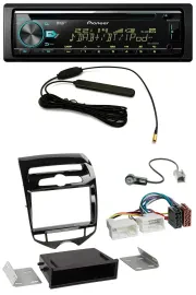 Pioneer CD MP3 AUX DAB USB Autoradio für Hyundai ix20 ab 10 autom. Klima