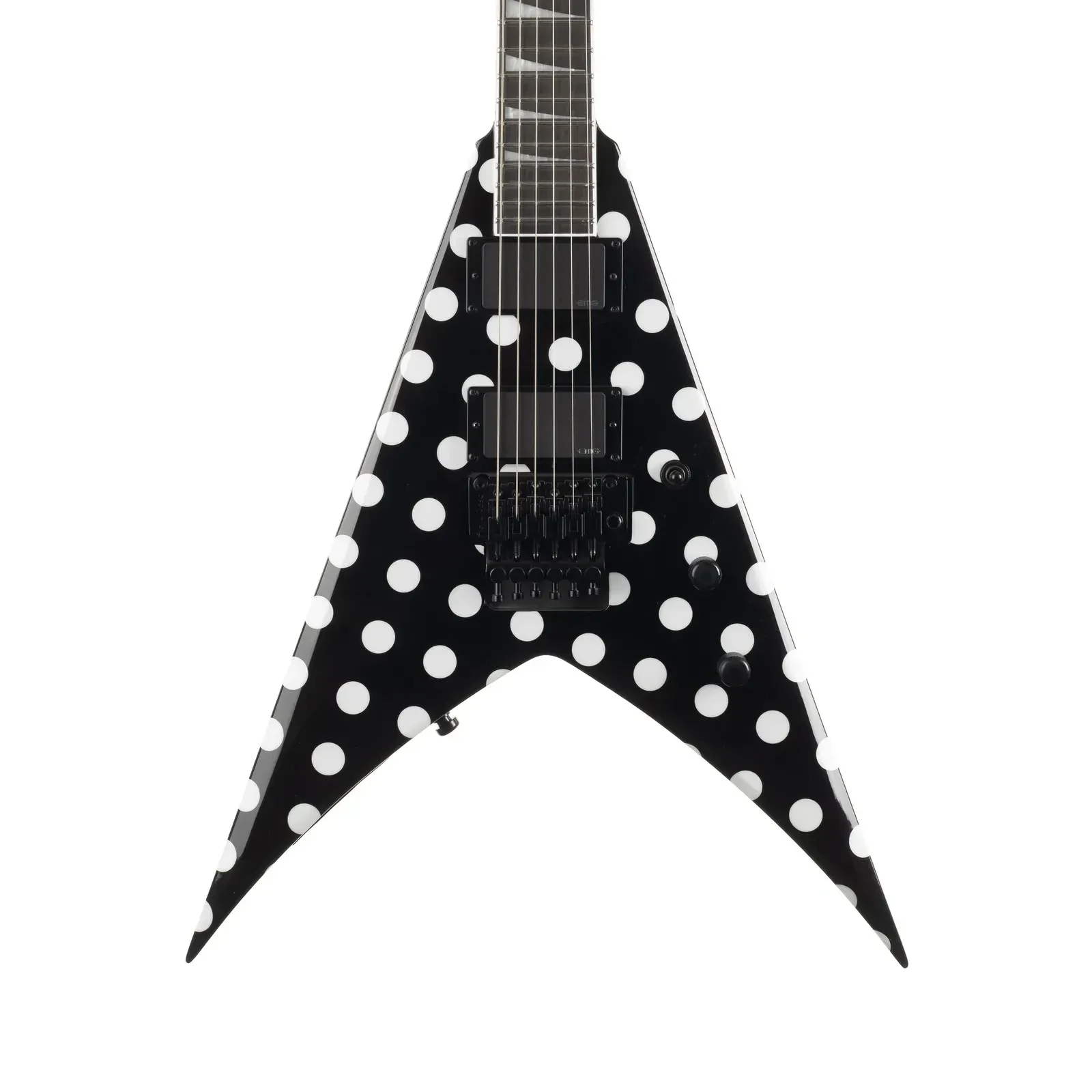Jackson Pro Plus Signature Phil Demmel King V KV - Polka Dot