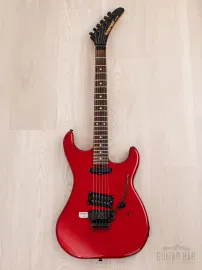 Электрогитара Kramer JK1000 Superstrat SH Candy Apple Red w/gigbag Japan 1986