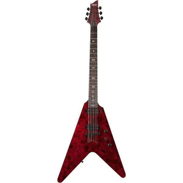 Электрогитара Schecter V-1 Apocalypse Red Reign