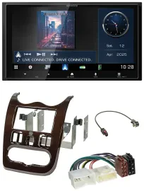 Kenwood Bluetooth 2DIN USB DAB MP3 Autoradio für Dacia Logan Duster Sandero ab 1
