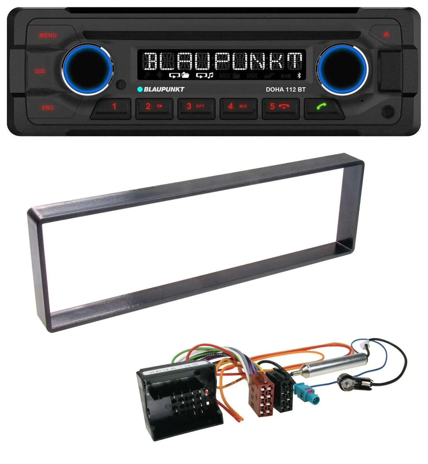 Blaupunkt AUX MP3 CD Bluetooth USB Autoradio für Citroen C4