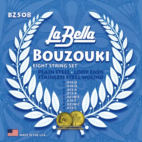 Комплект струн для бузуки La Bella BZ508