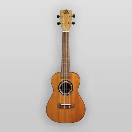 Puka Model PK-PET Peace Rosette Natural Satin Finish Tenor Size Ukulele