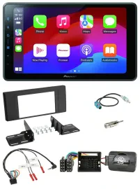 Pioneer Bluetooth 2DIN USB Lenkrad DAB Autoradio für Land Rover Range Rover Vogu