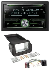 Pioneer Bluetooth MP3 DAB 2DIN USB CD Autoradio für Citroen Nemo Fiat Fiorino Pe