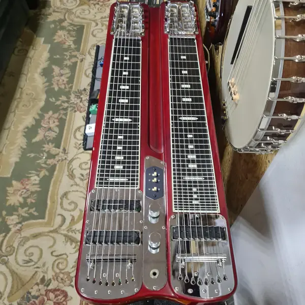 Слайд-гитара Guyatone HG-188D mod SSS Cherry Red Japan 1977