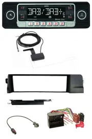 Dietz DAB Bluetooth USB MP3 Autoradio für BMW 3er E46 Profiversion Quadlock