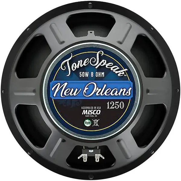 Динамик ToneSpeak New Orleans 1250 12" 50W Guitar Speaker 8 Ohm