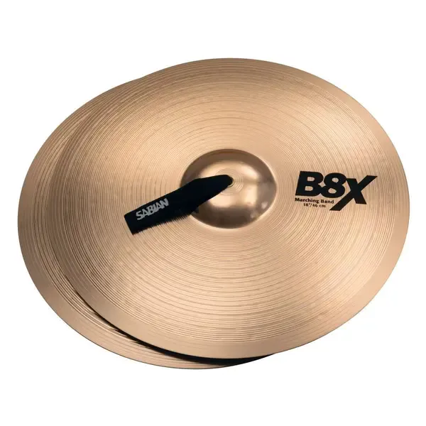 Тарелки маршевые Sabian 18" B8X Marching Band (пара)