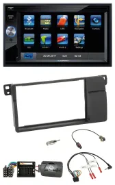 Blaupunkt 2DIN Bluetooth TMC USB Lenkrad SD Navigation für BMW 3er E46 00-06 Qua