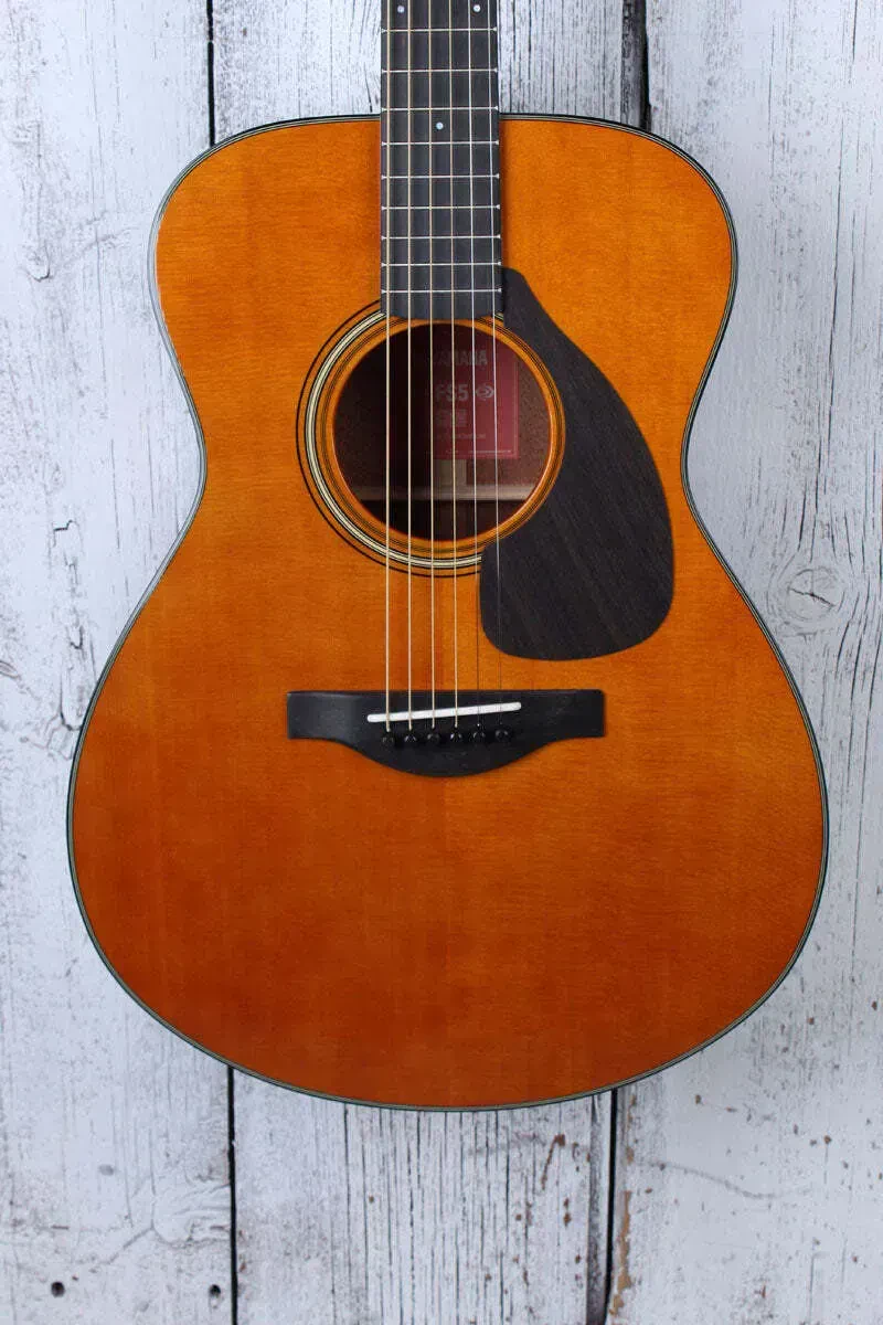 Yamaha Red Label FS5 Concert Body Acoustic Electric Guitar with Hardshell Case