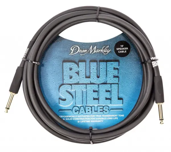 Кабель акустический Dean Markley DMBSSP10S Blue Steel, 3м