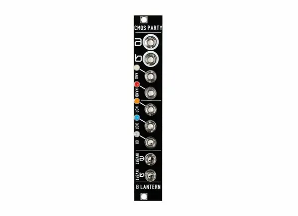 Модульный студийный синтезатор Blue Lantern CMOS Party Logic Module 4HP Eurorack Modular