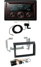 Pioneer 2DIN MP3 DAB USB CD Bluetooth Autoradio für Citroen Jumper Profi 06-11