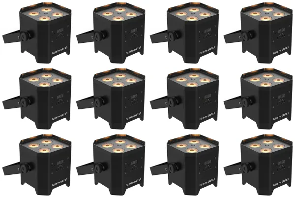 Светодиодный прибор Chauvet DJ EZLink Par Q4BT ILS RGBA (12 штук)