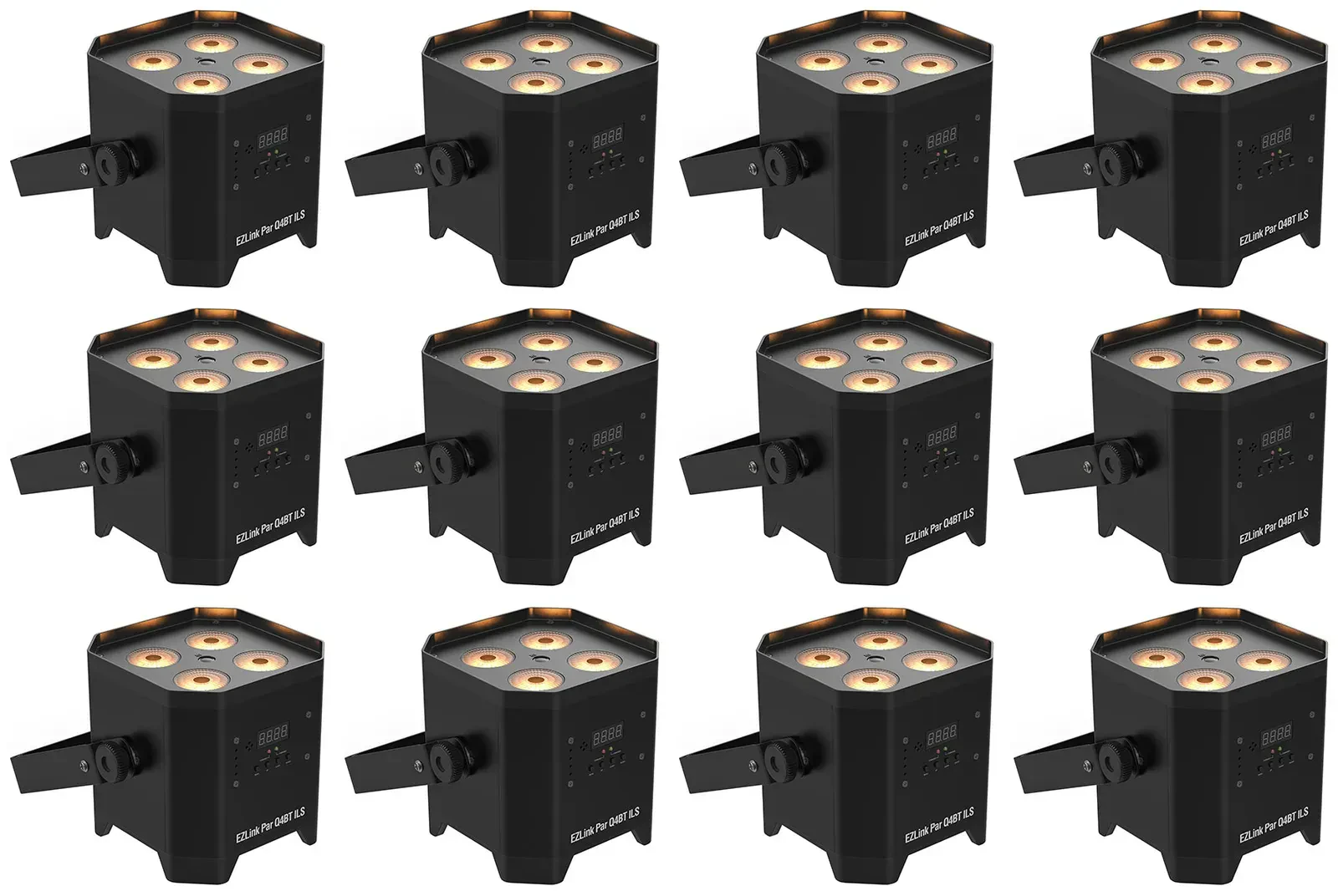 Светодиодный прибор Chauvet DJ EZLink Par Q4BT ILS RGBA (12 штук)