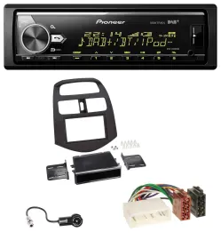 Pioneer Bluetooth USB DAB MP3 Autoradio für Chevrolet Spark (KLM 2012-2013)