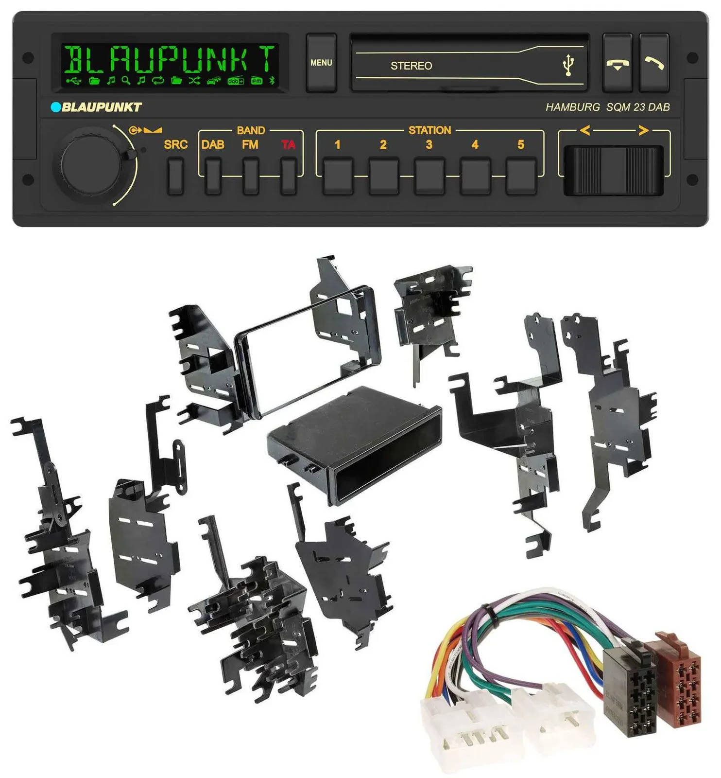 Blaupunkt USB DAB Bluetooth MP3 Autoradio für Toyota RAV-4 Celica MR2 Spyder bis