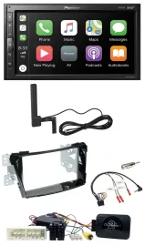 Pioneer USB 2DIN Bluetooth DAB Lenkrad Autoradio für Hyundai i40 ab 16 VF Klavie