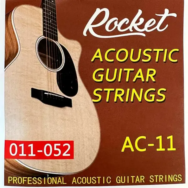 Струны для акустической гитары ROCKET AC-11 Acoustic 11-52