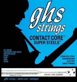 Струны для бас-гитары GHS L5200 40-100
