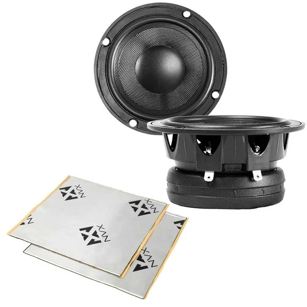 Diamond DESK3 50W 3.5" Component Speaker w/ Sound Damping