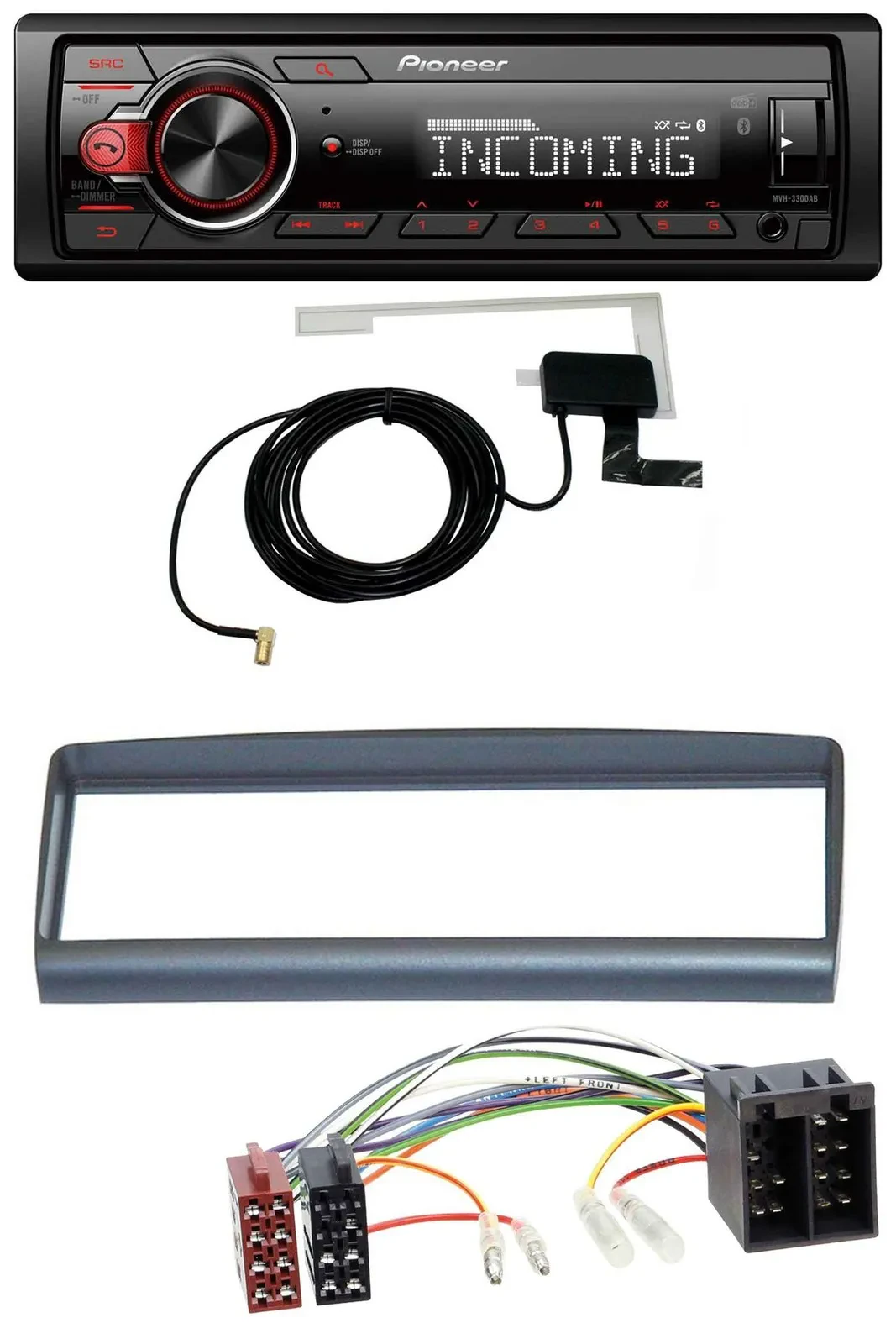 Автомагнитола для Alfa Romeo Spider/GTV 1994–2005 Pioneer USB, MP3, DAB, Bluetooth
