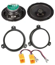 ACV 16,5cm 100Watt 2-Wege Lautsprecher für Citroen C1 Peugeot 108 ab 14 Fronttür