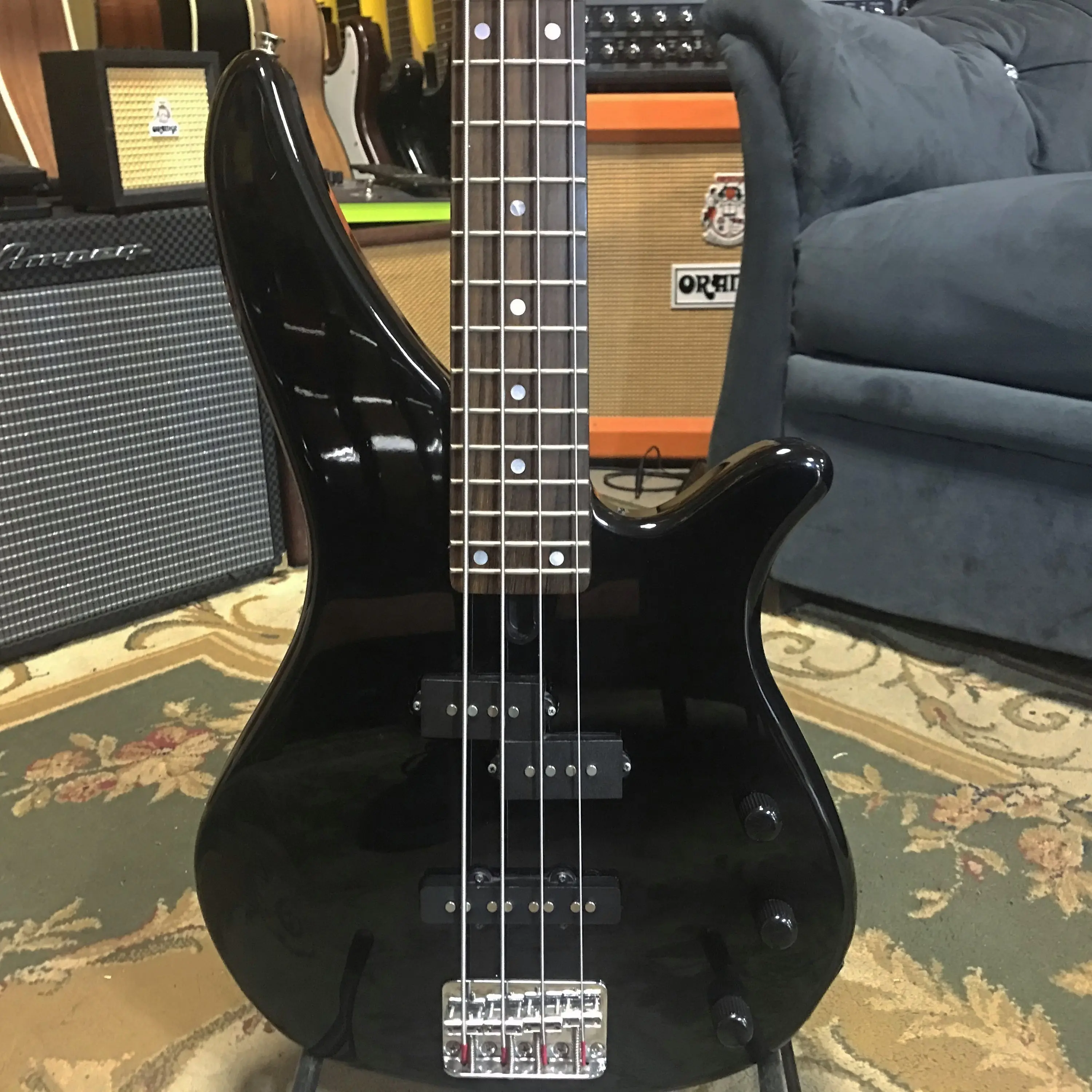 Бас-гитара Yamaha RBX-170 P-J Black Gigbag Indonesia 2002