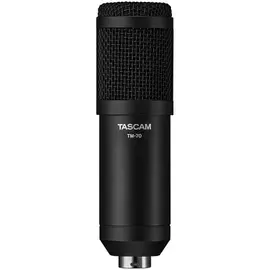 Вокальный микрофон Tascam TM-70 Dynamic Broadcast Microphone, Black