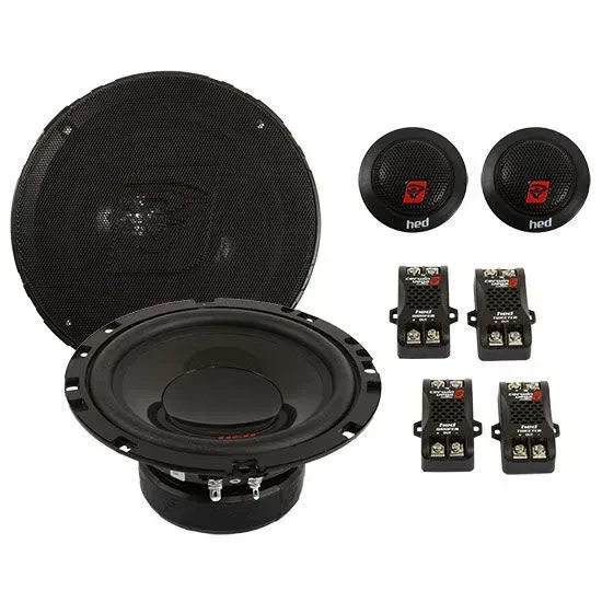 CERWIN-VEGA 120W RMS 6.5" 2-Way HED Component Car Stereo Speaker System | H765C