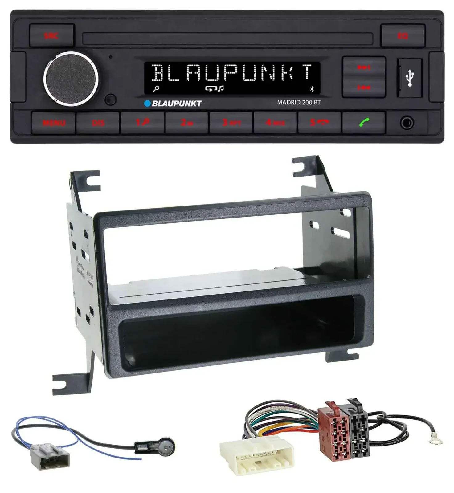 Blaupunkt USB AUX Bluetooth MP3 Autoradio für Nissan Juke (J15, 2010-2014)