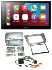 Pioneer USB MP3 DAB 2DIN Bluetooth Autoradio für Seat Altea Altea XL Toledo anth