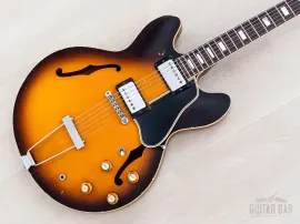 1966 Gibson ES-335 TD Vintage Electric Guitar Sunburst w/ Pat # Pickups, Case