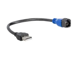 Адаптер USB ACV 44-1324-007 для VW, LVDS (синий) — USB-A