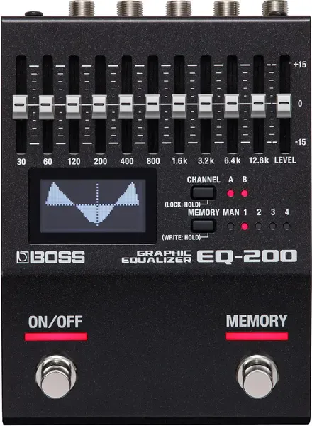 Педаль эффектов для электрогитары Boss EQ-200 Graphic Equalizer