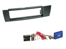 Radioeinbauset CAN-Bus DIN Autoradio für BMW 1er E87 2004-2013 schwarz