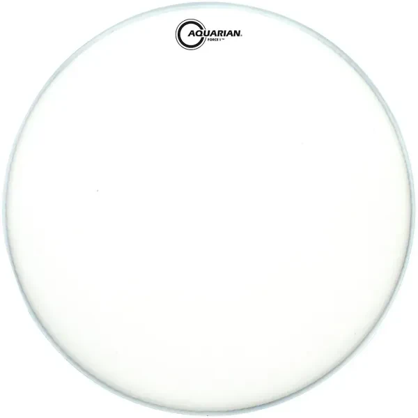Aquarian Force I Bass Drum Text Coated Batter Head 22 in. Coated