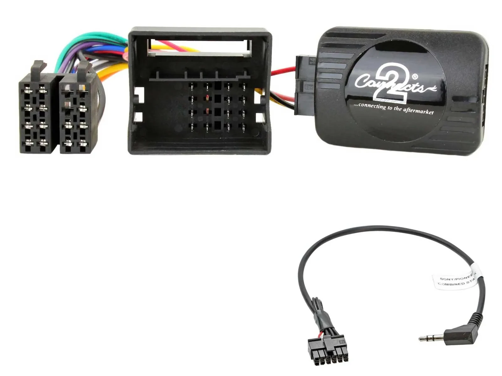 Connects2 Lenkradadapter für BMW 3er E46 5er E39 X5 7er Mini Blaupunkt Pioneer 4