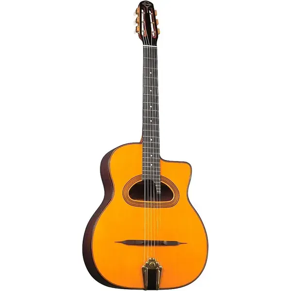 Акустическая гитара Gitane D-500 Grande Bouche Gypsy Jazz Acoustic Guitar Natural