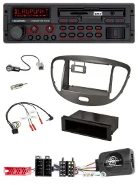 Blaupunkt SD Lenkrad USB Bluetooth DAB Autoradio für Hyundai i10 ISO 2009-13 dun