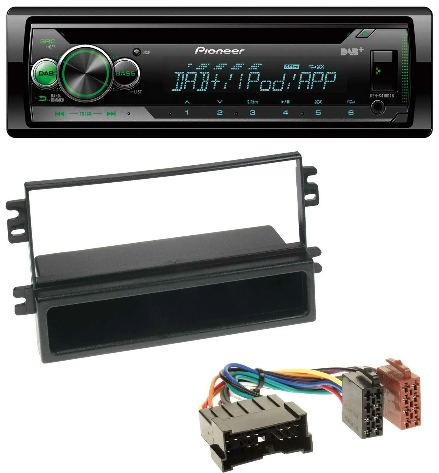 Автомагнитола Pioneer USB MP3 DAB AUX CD для Kia Carens II (2004–2006)