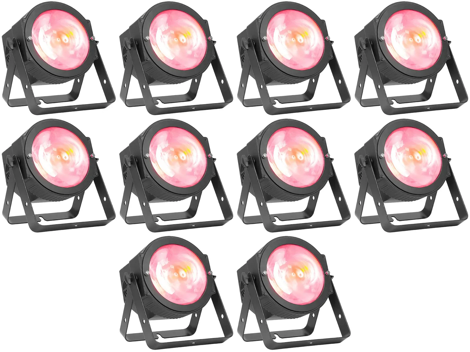 Прибор смены цвета American DJ DOTZ PAR 100 RGB COB LED DMX (10 штук)