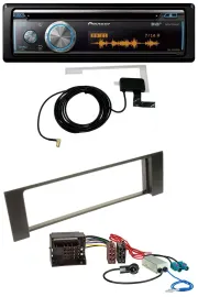 Pioneer Bluetooth DAB MP3 USB CD Autoradio für Audi A4 B6 00-04 Quadlock Doppel