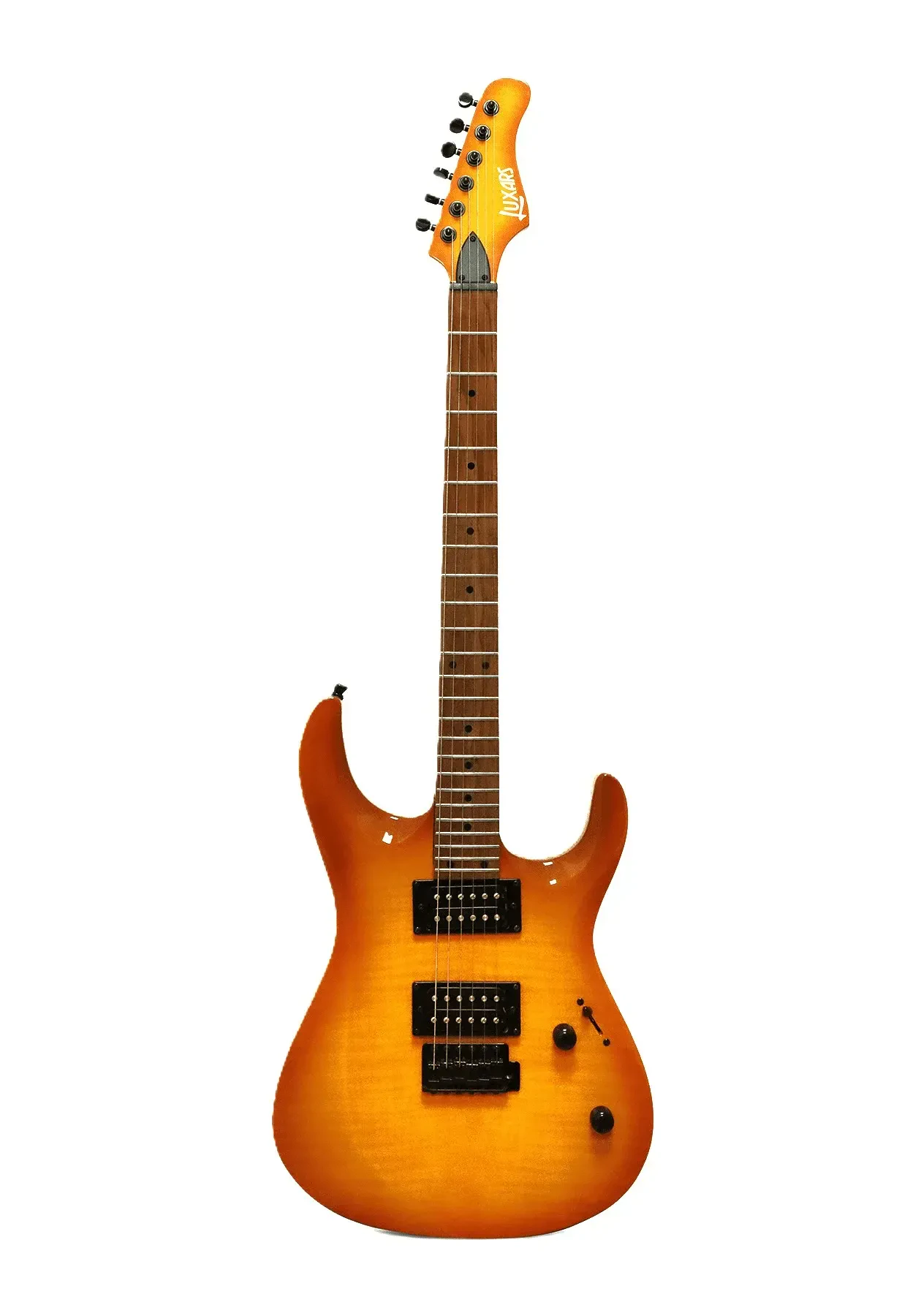 Электрогитара Luxars S-G37-HB Amber Burst